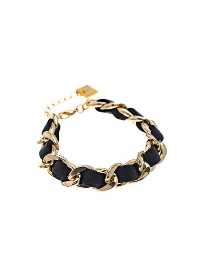 bracelet-cuir-tresse-1-rang-dore-ellie-4-entrepreneure-kara-bijoux