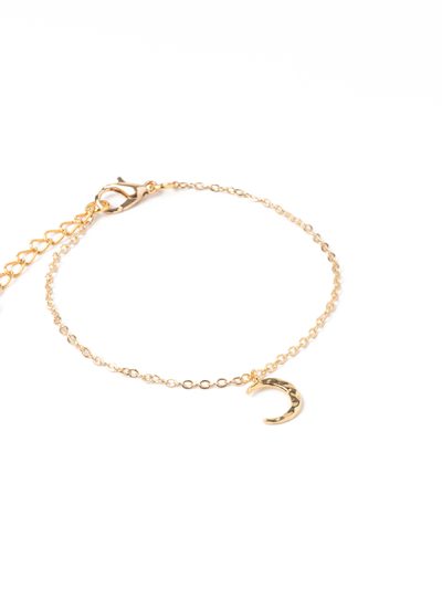 Bracelet délicat doré avec lune style urbain Millie 2 Kara Bijoux
