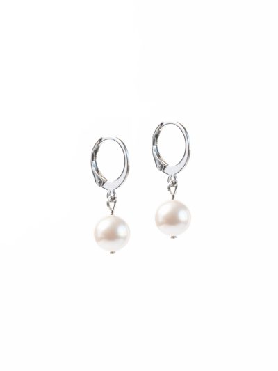 Boucles d'oreilles hypoallergéniques avec perles Swarovski Zoé 1 Kara Bijoux